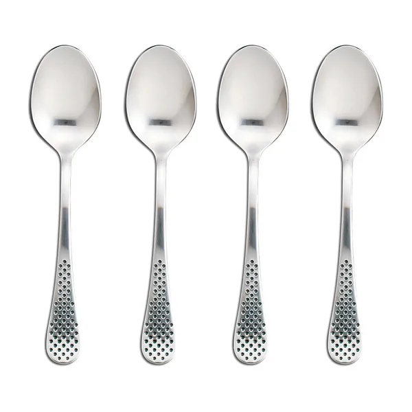 Global GT-003-4 Kaffesked 12,5 cm 4-pack, rostfritt stål