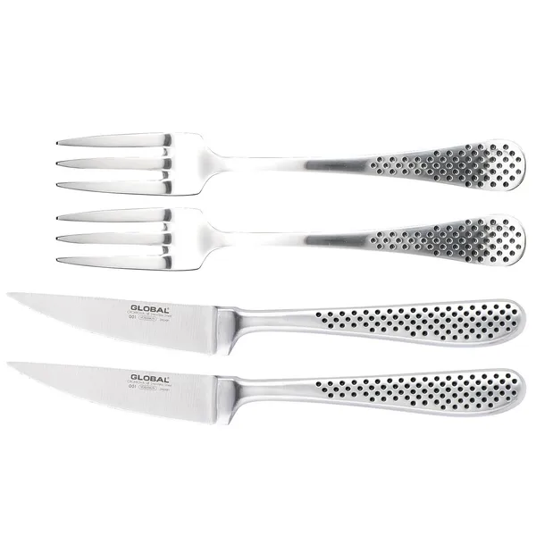Global GT-102 bestickset 4 delar, Rostfritt stål