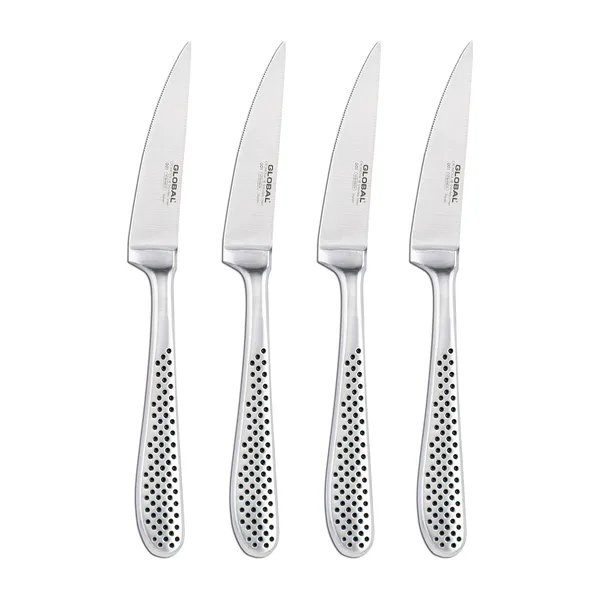Global GTF-4001 Stekkniv smidd 4-pack, rostfritt stål