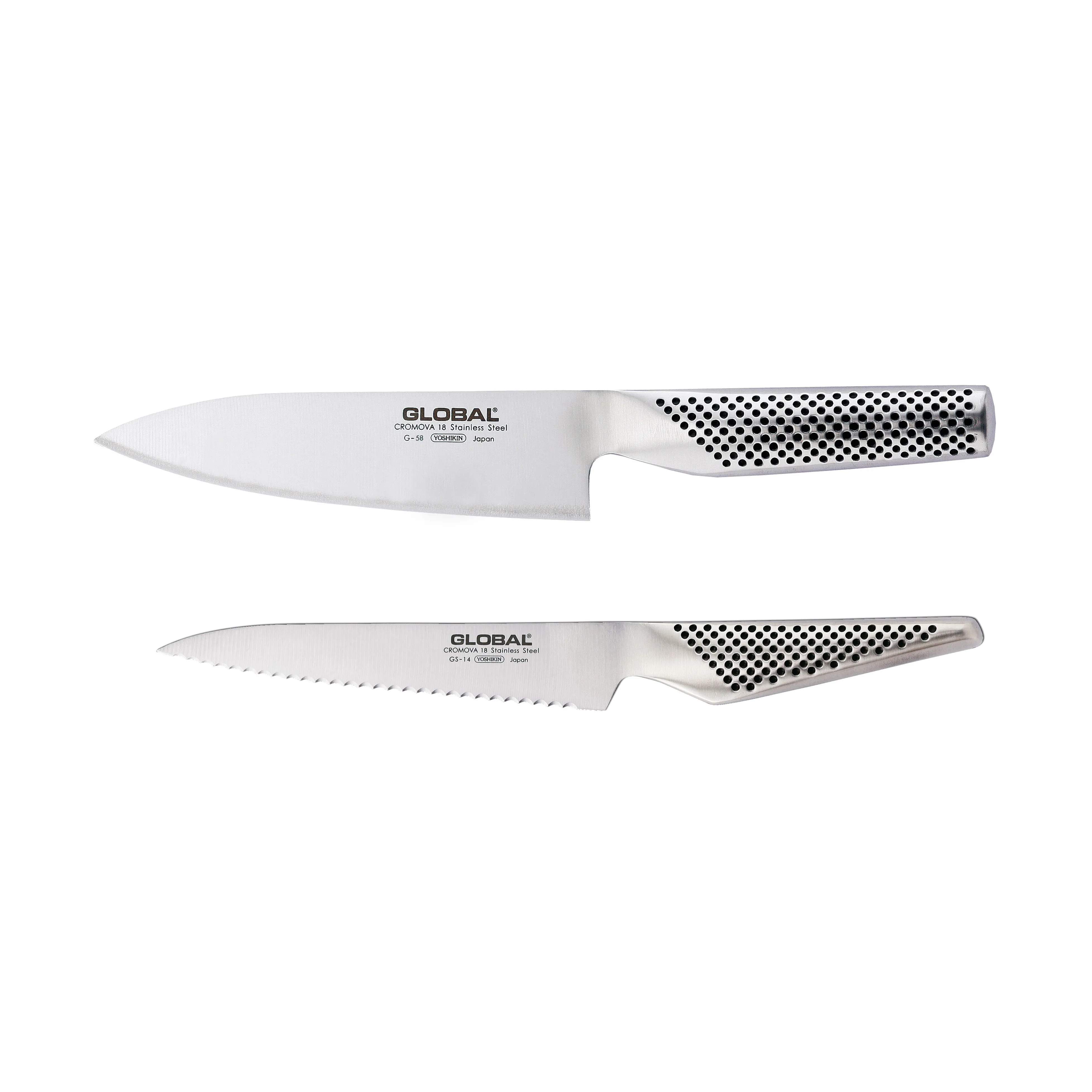 Global knivset 2 delar (G-58 & GS-14) - Global → NordicNest.se