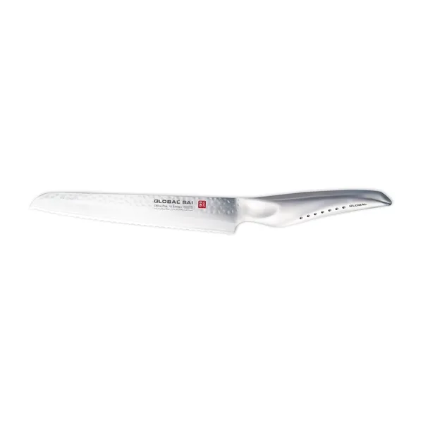 Global SAI-M04 Brödkniv 17 cm, Rostfritt stål