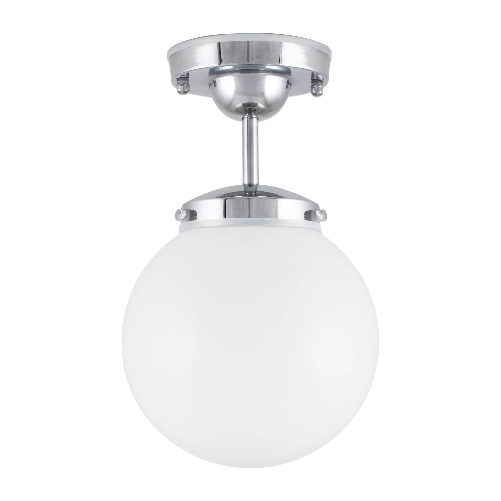Alley Loftlampe IP44 Chrome/White - Globen Lighting - Entré - Metal