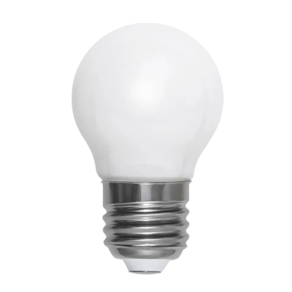 Globen Lighting Ampoule E27 LED filament globe opale 45 mm 5W
