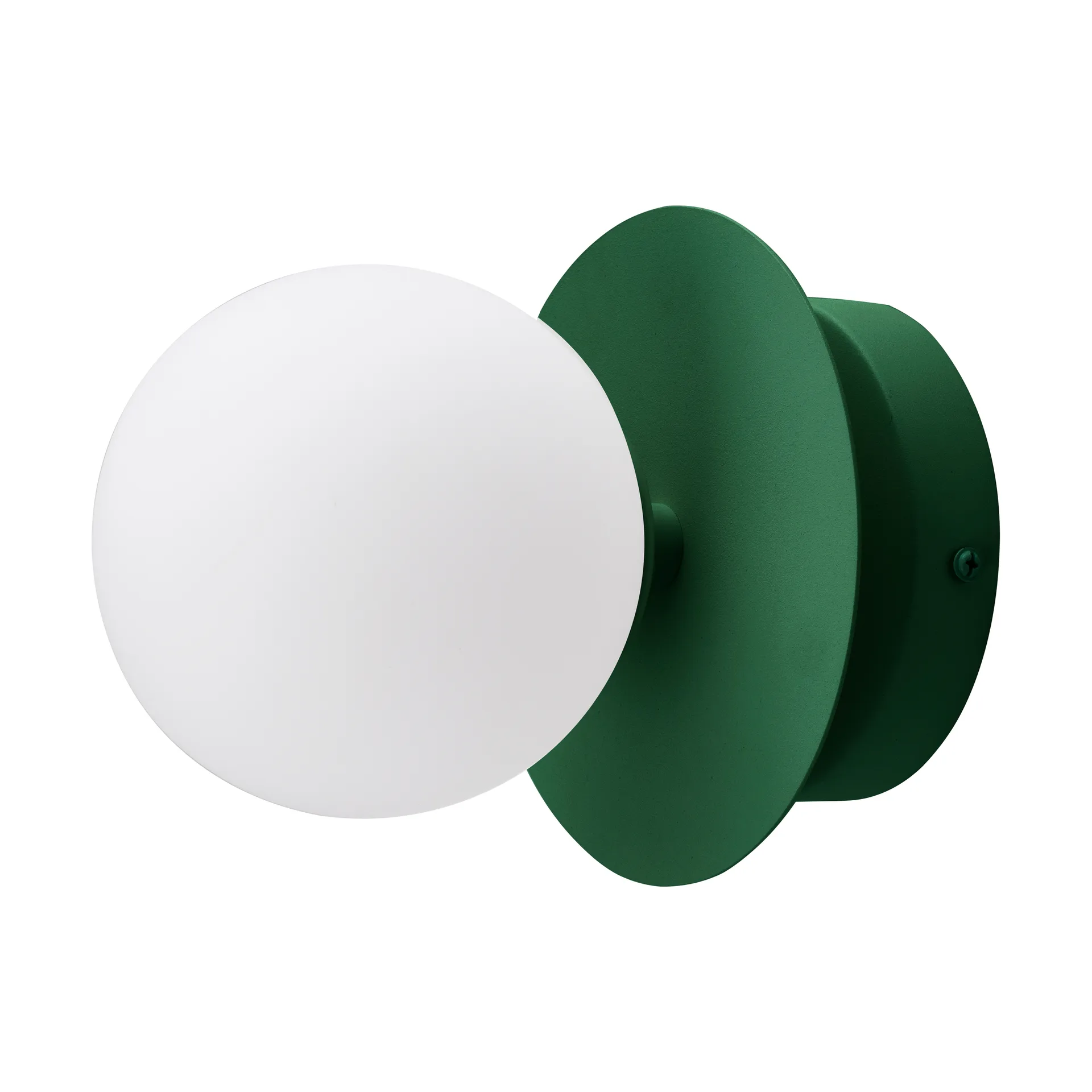 Globen Lighting Art Deco IP44 væglampe/plafond Grøn-hvid