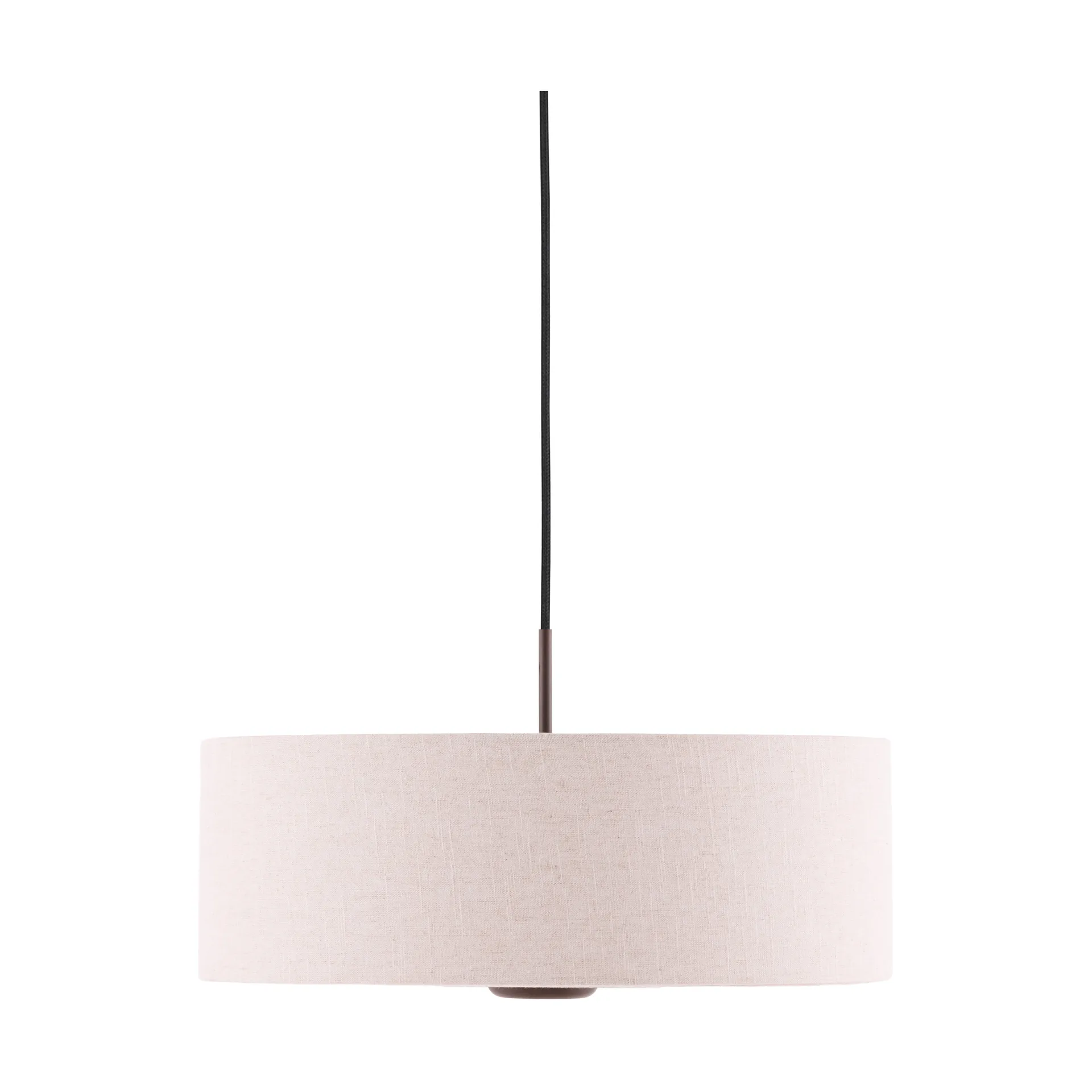 Globen Lighting Bosco pendel Beige, brunbejdset eg, Ø55 cm