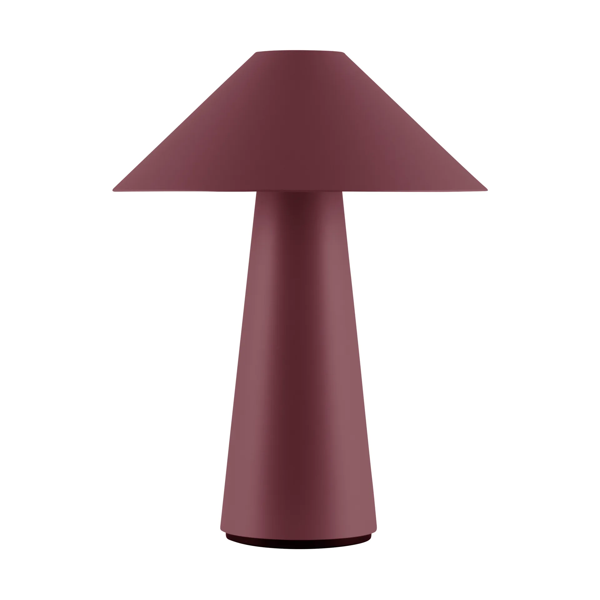 Cannes bærbar bordlampe IP44 Burgundy - Globen Lighting - Terrasse - Design - Plastik - Med én lyskilde
