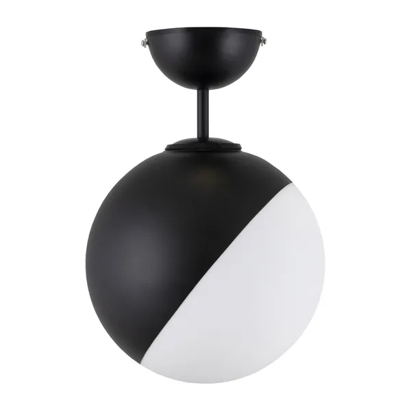 Contur plafond Ø25 cm, Svart