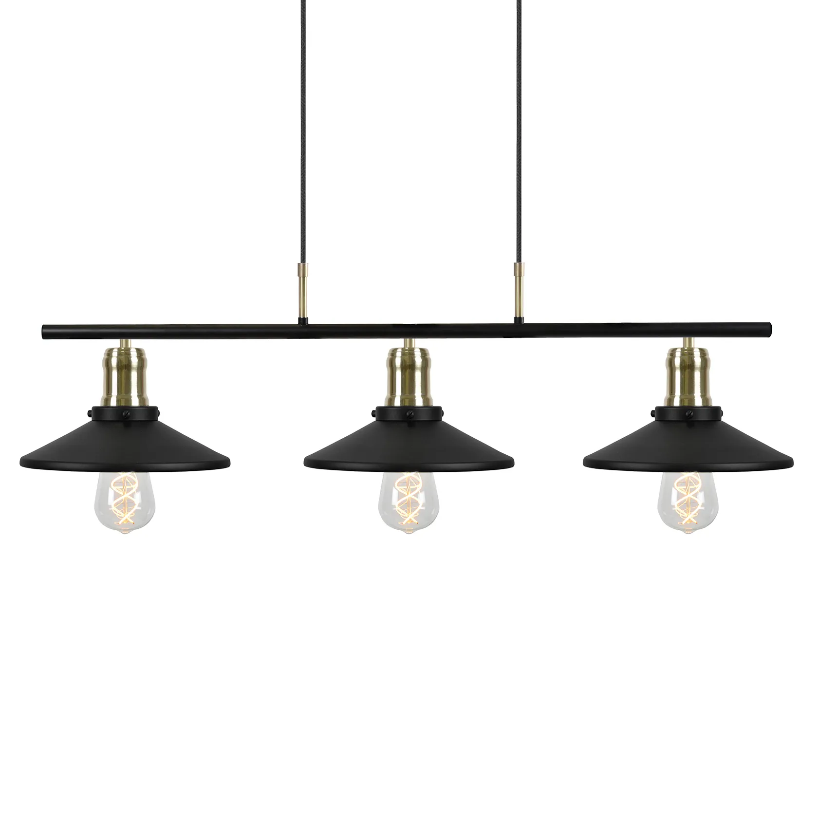 Globen Lighting Taklampa Disc 3 Svart Globen Lighting