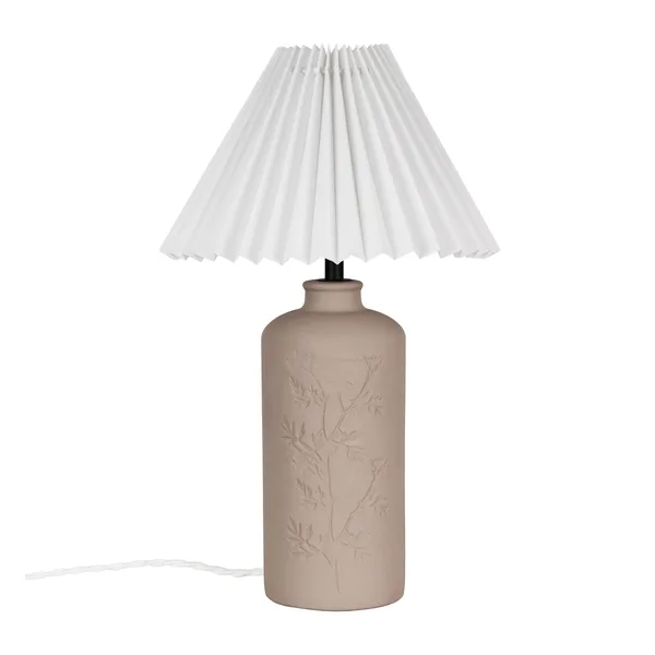 Flora bordslampa 39 cm, Mud