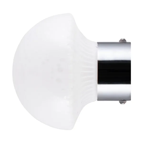 Fungo plafond Ø16 cm, Vit-krom