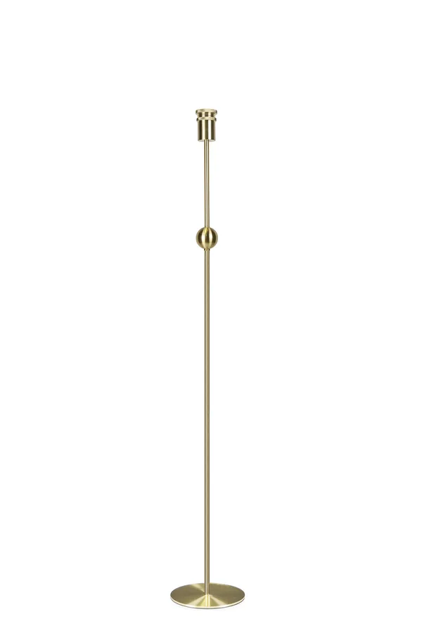 Golvlampa Astrid, Borstad mässing