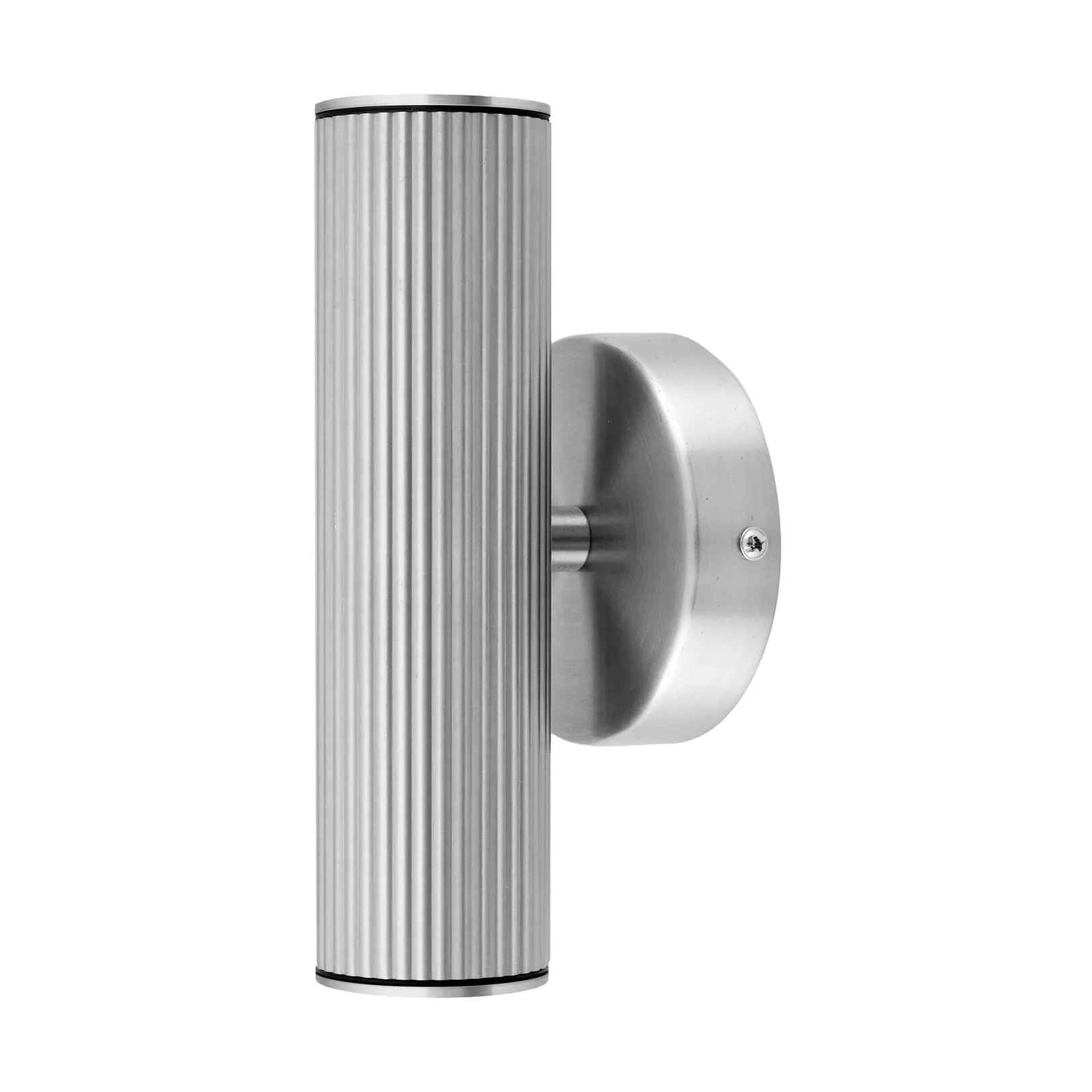 Hubble væglampe, stål, højde 21 cm, IP44 - Globen Lighting - Terrasse - Aluminium - Med flere lyskilder