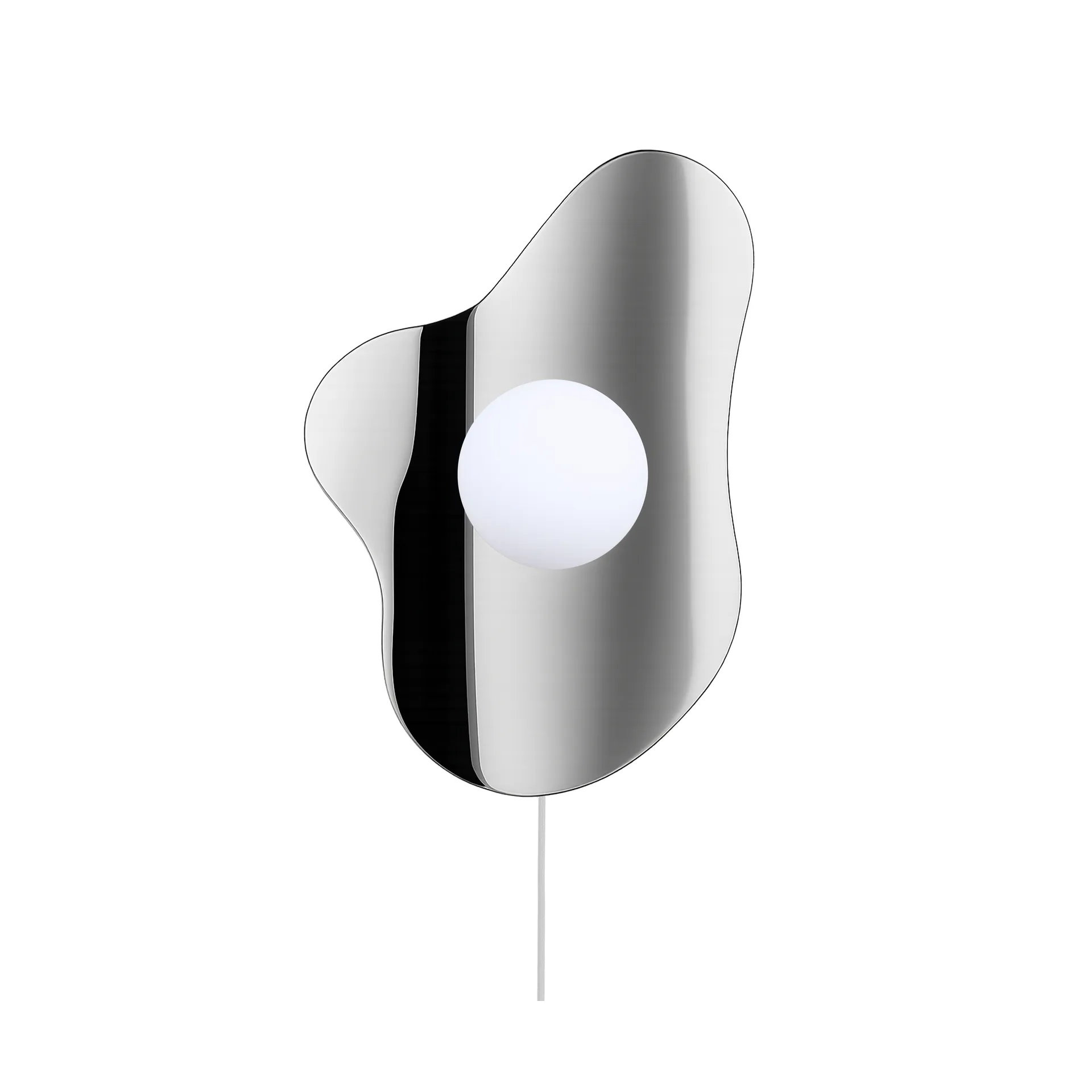 Illusion væglampe krom glas 60 cm - Globen Lighting - Stue - Moderne - Med én lyskilde