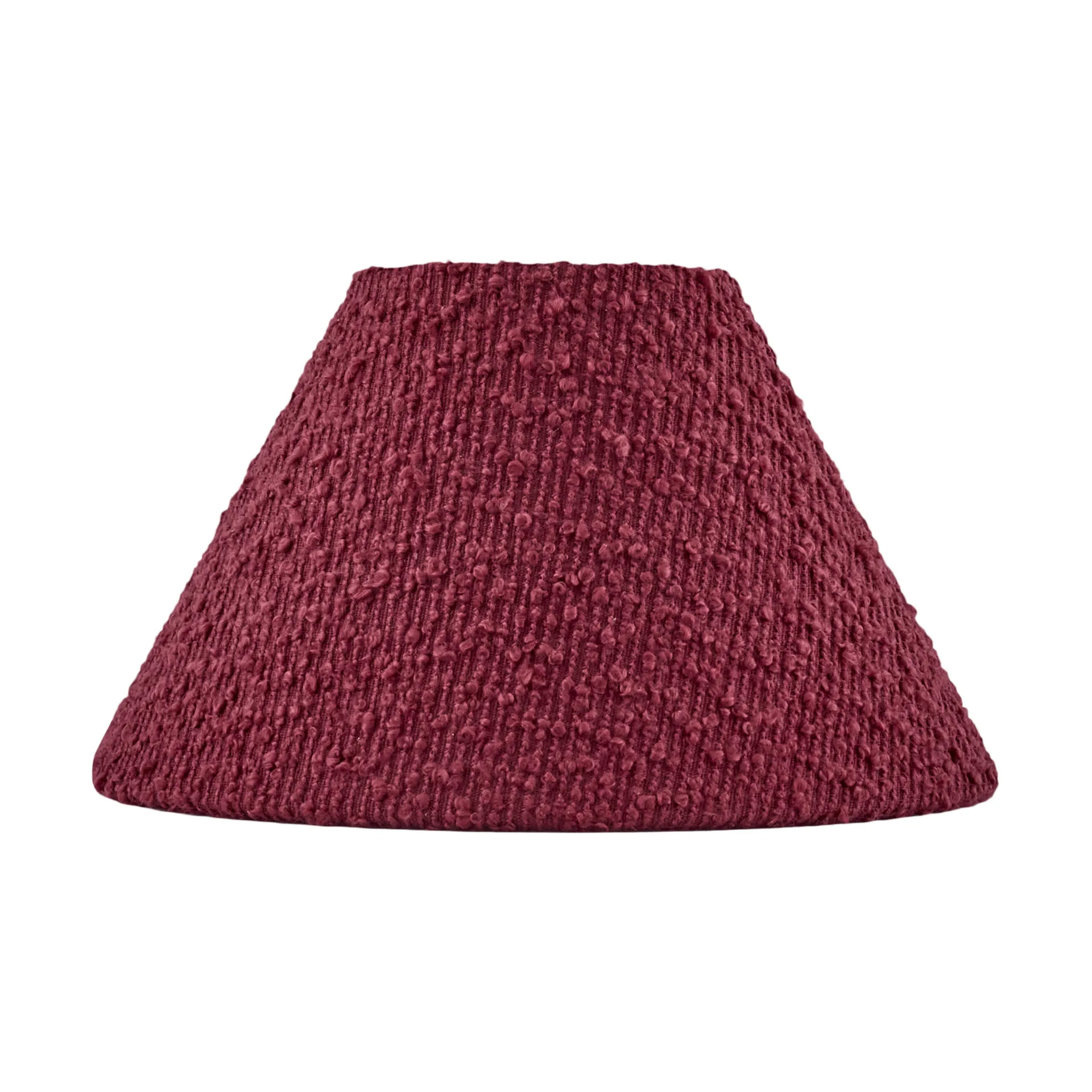 Globen Lighting Iris 20 lampeskærm Bouclé bordeaux