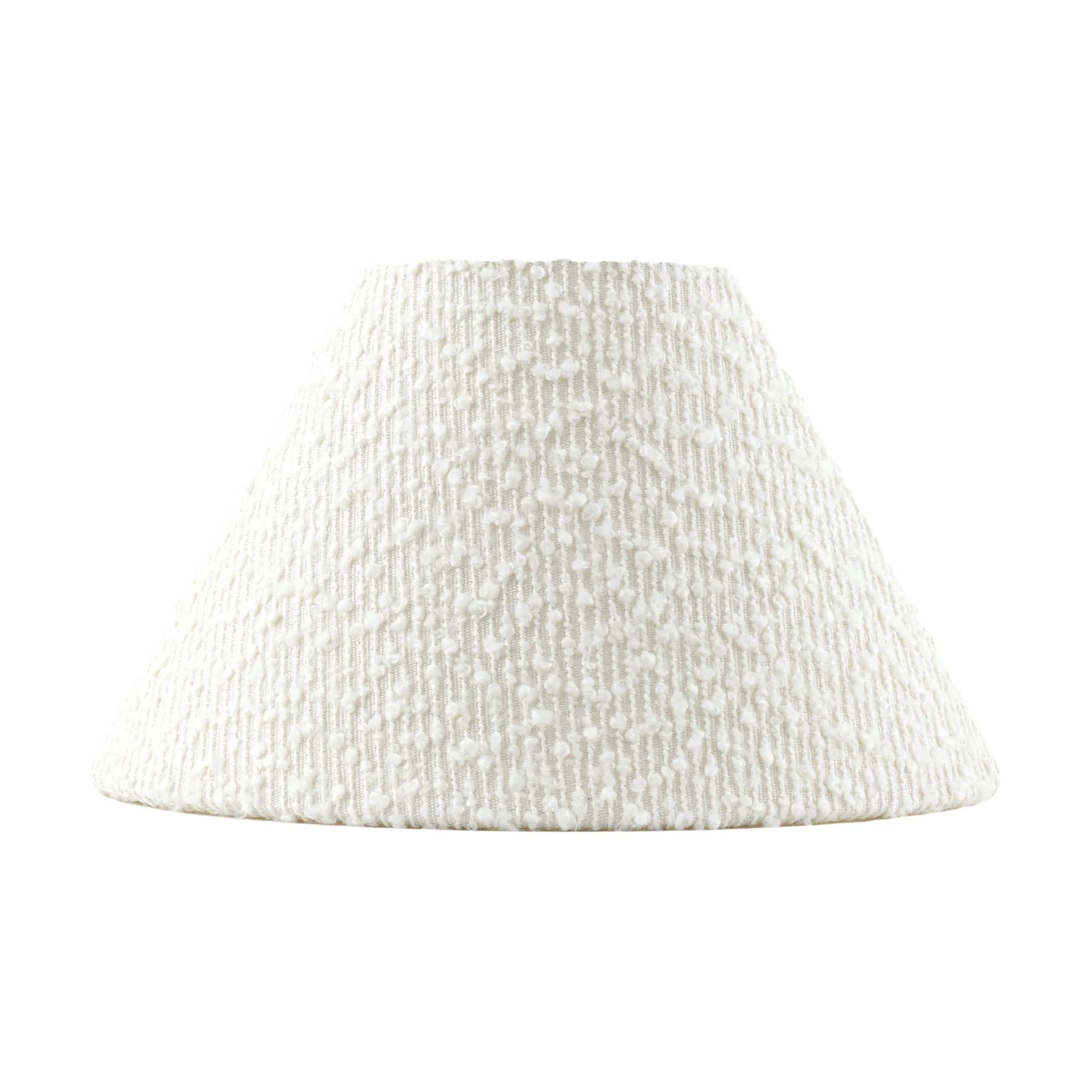 Globen Lighting Iris 20 lampeskærm Bouclé whitehvid