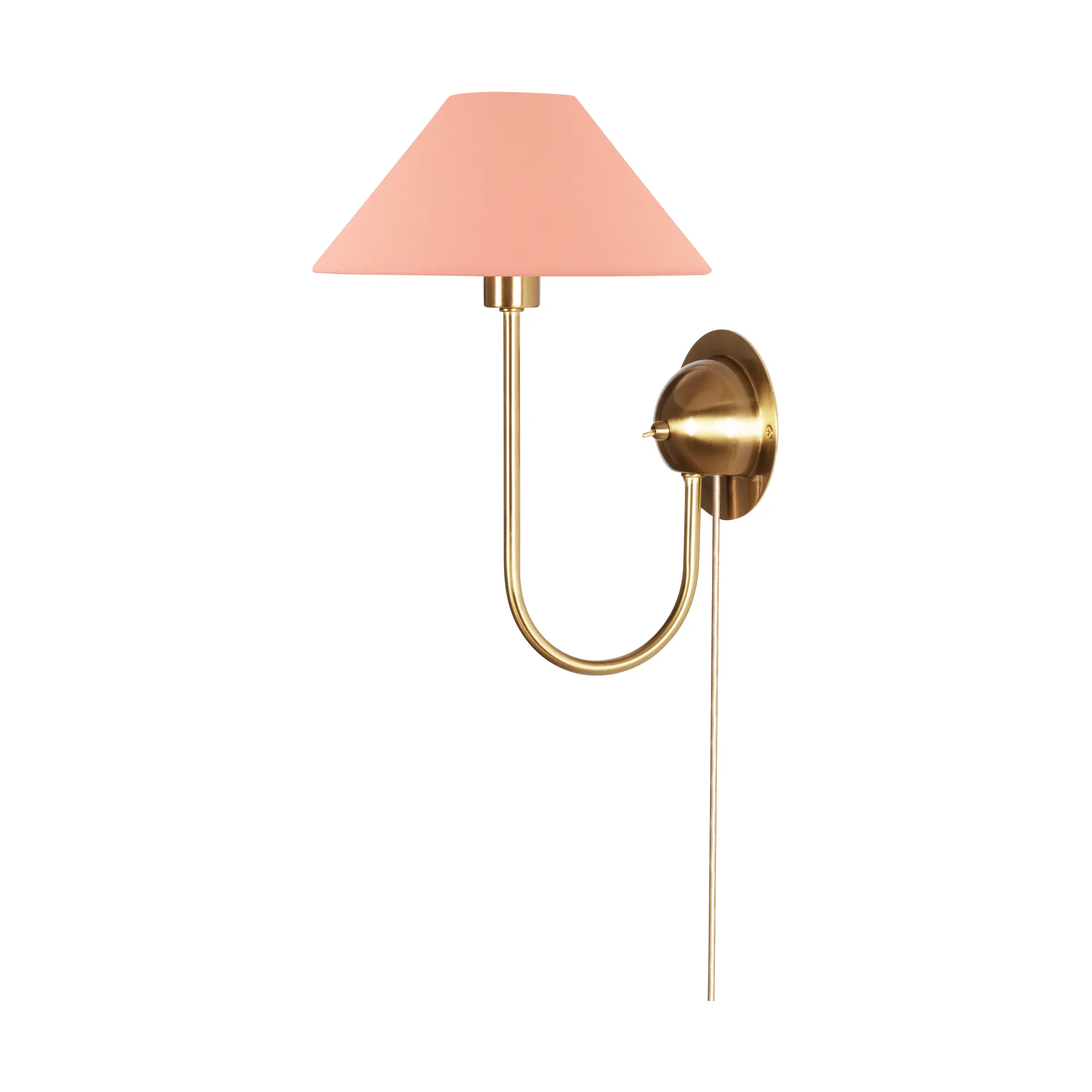 Iris Væglampe Blush - Globen Lighting - Stue - Stof / tekstil