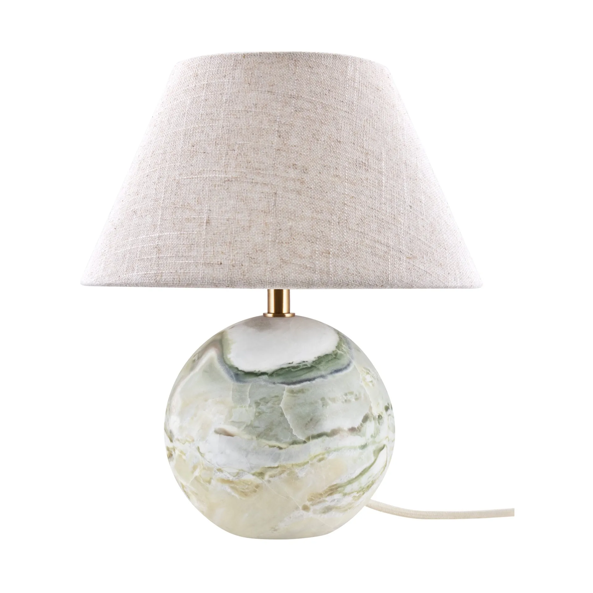 Globen Lighting Lampe de table Castello 35 Marbre vert clair