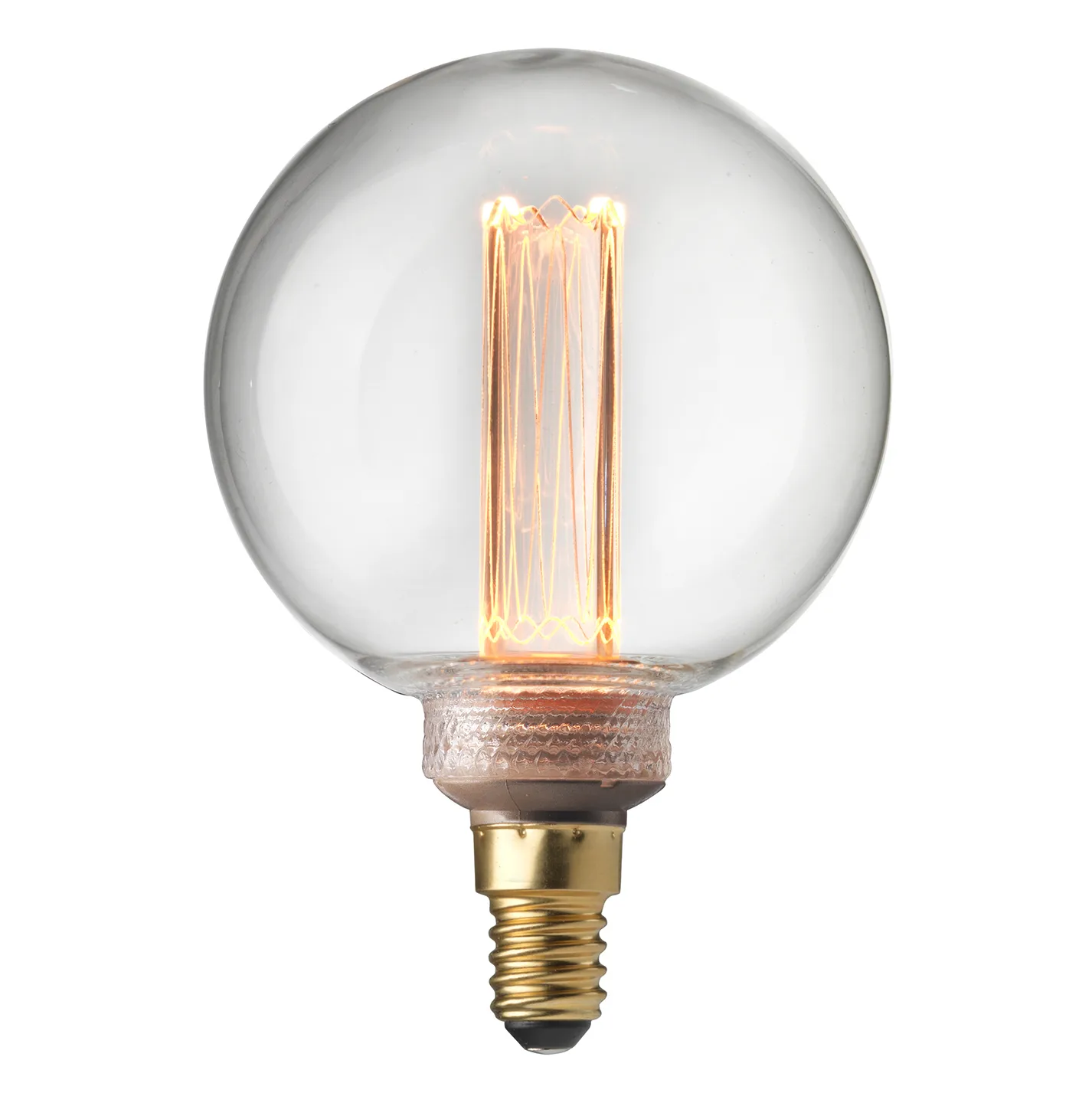 Globen Lighting Laser filament glødepære LED E14 8 cm, E14