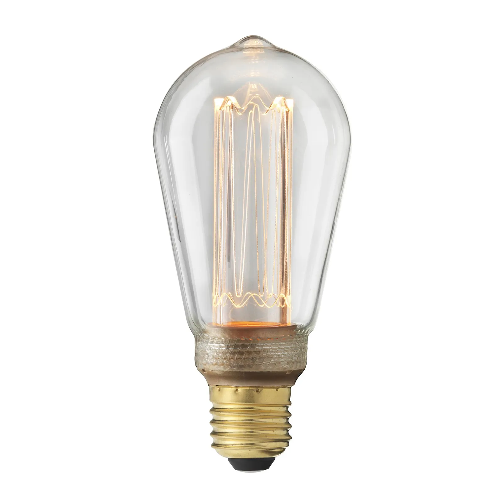 Globen Lighting Laser filament LED E27 6,4 cm, E27