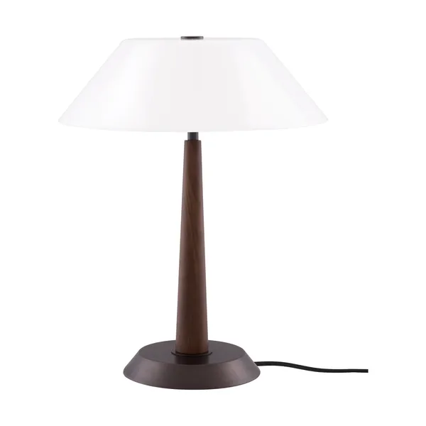 Ligna bordslampa, Brunbetsad, Ø29x39,2 cm