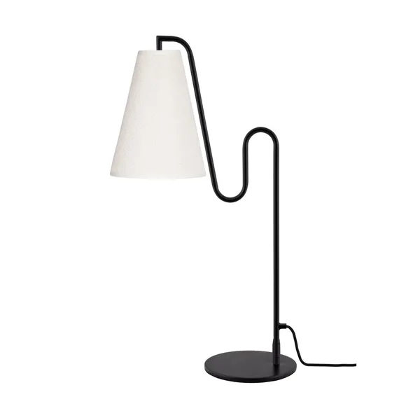 Lou bordslampa, Vit bouclé
