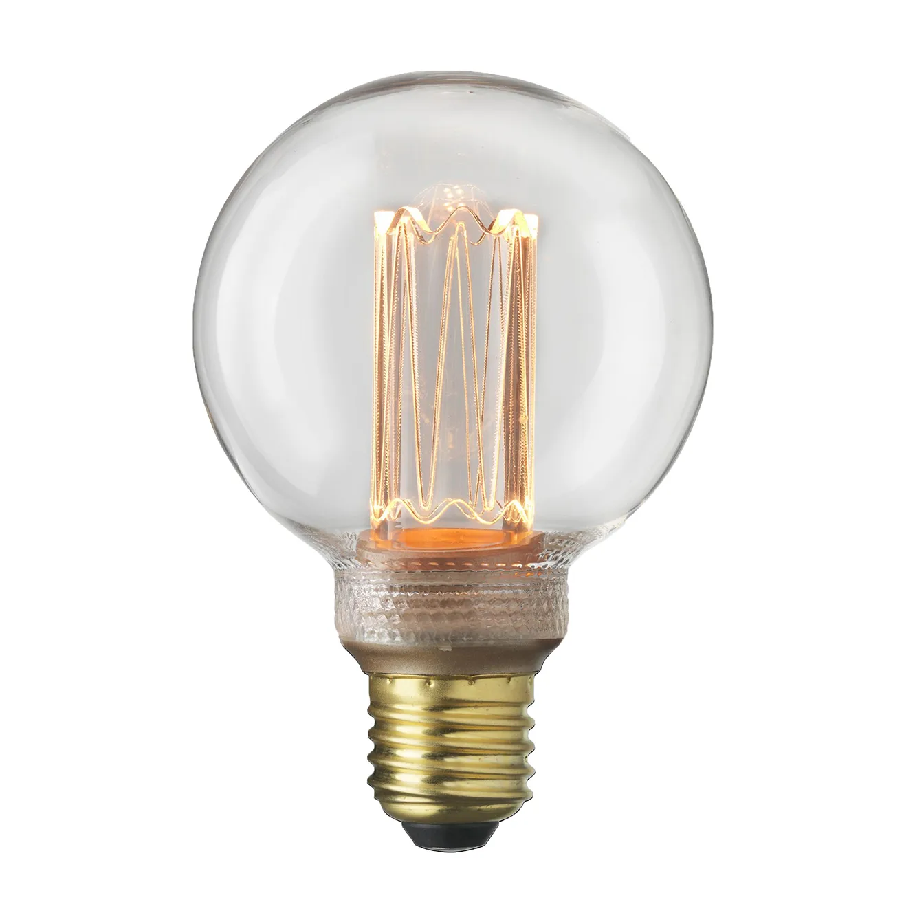 Globen Lighting Lyskilde E27 Laser LED-filament globe Klar