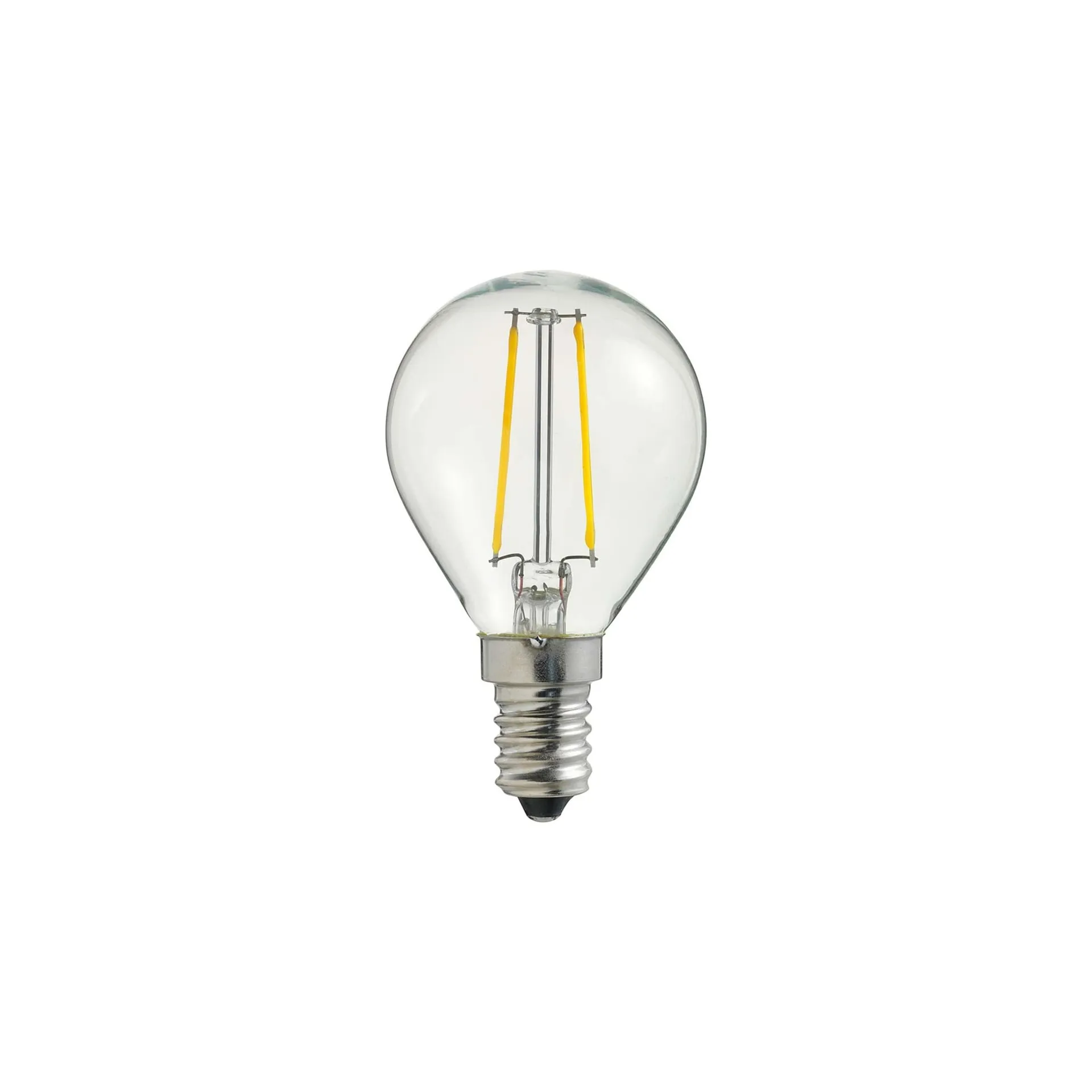 Globen Lighting Lyskilde LED filament Kugle E14 Klar
