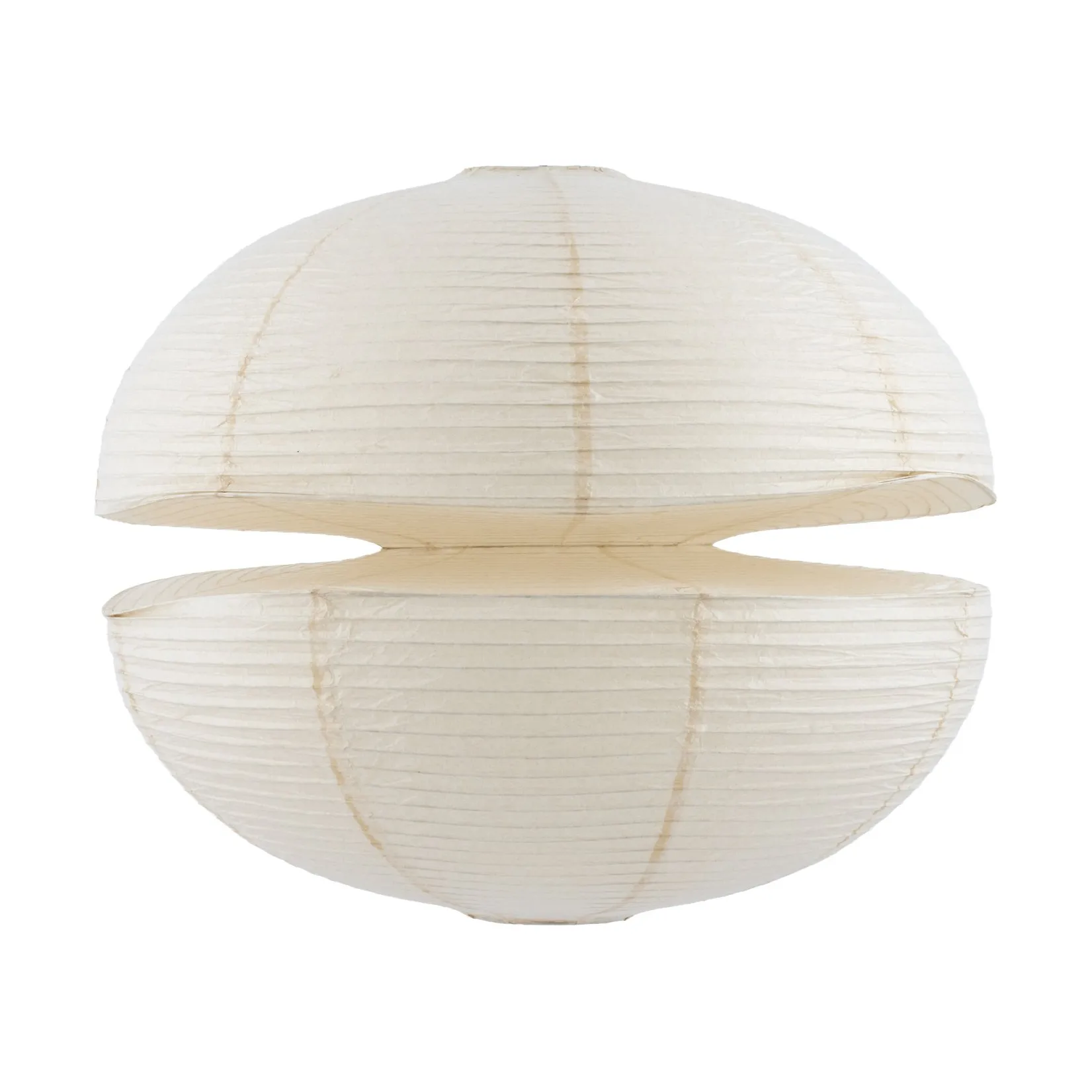 Mela lampeskærm, Ø 80 cm, beige, E27 - Globen Lighting - Papir / karton - Med én lyskilde