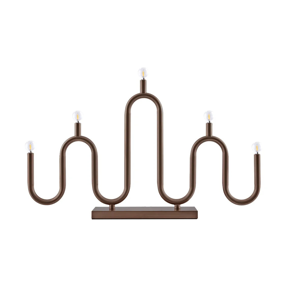 Globen Lighting Noel 5 adventsljusstake Bronze
