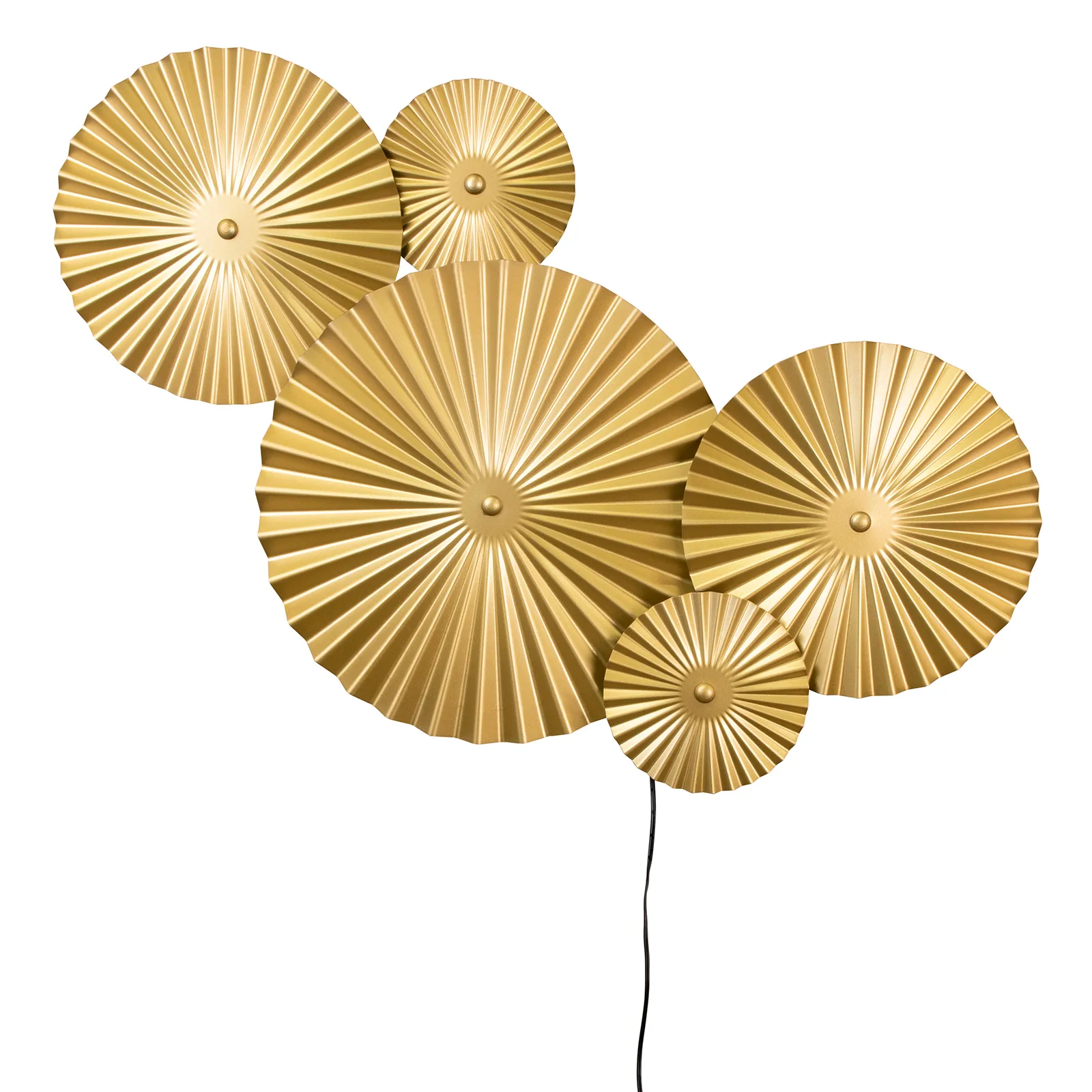 Omega Væglampe Brass - Globen Lighting - Stue - Metal