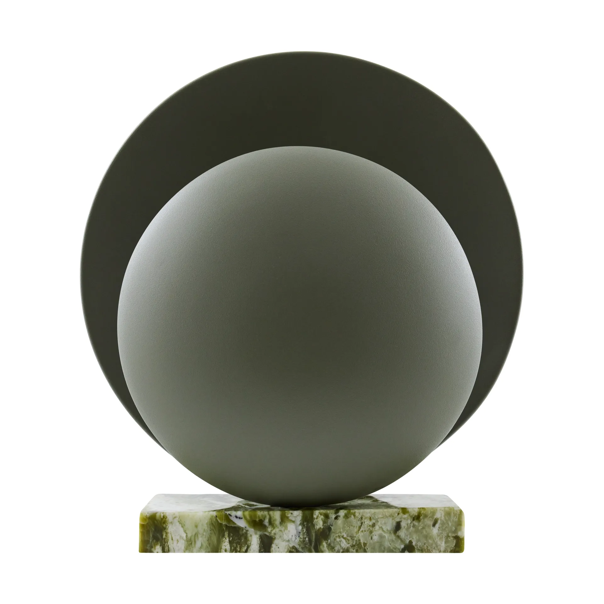 Globen Lighting Orbit bordlampe Mosgrøn