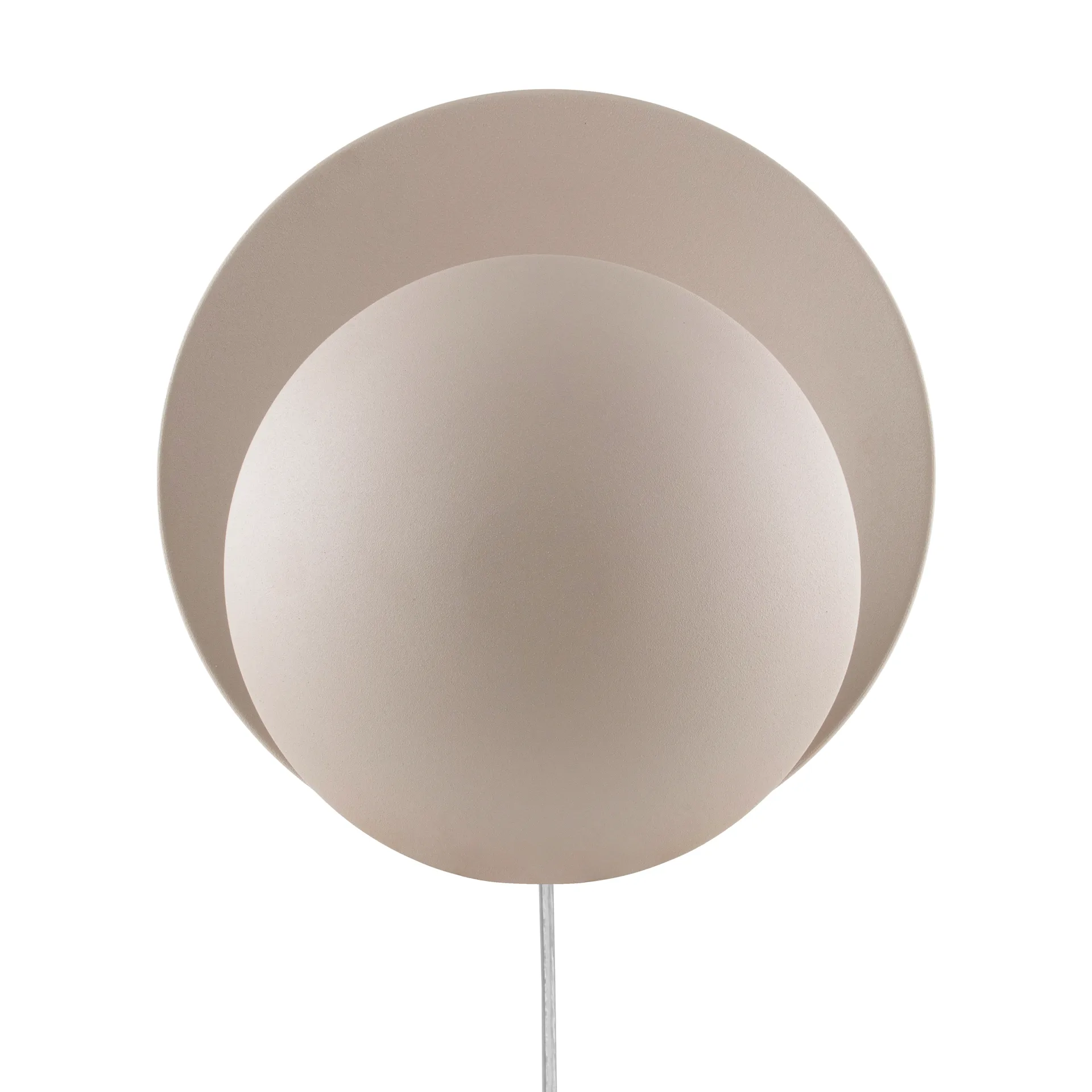 Orbit væglampe beige - Globen Lighting - Stue - Design - Metal - Med én lyskilde