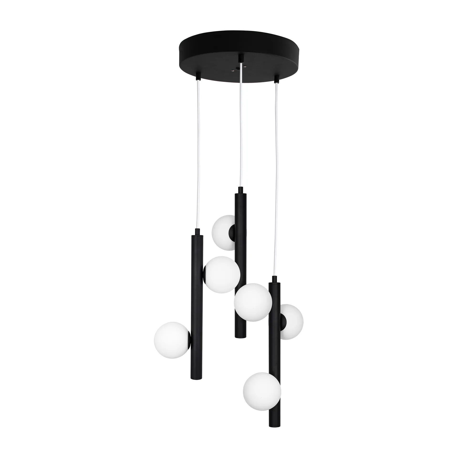Globen Lighting Pearl 3 pendel Sort