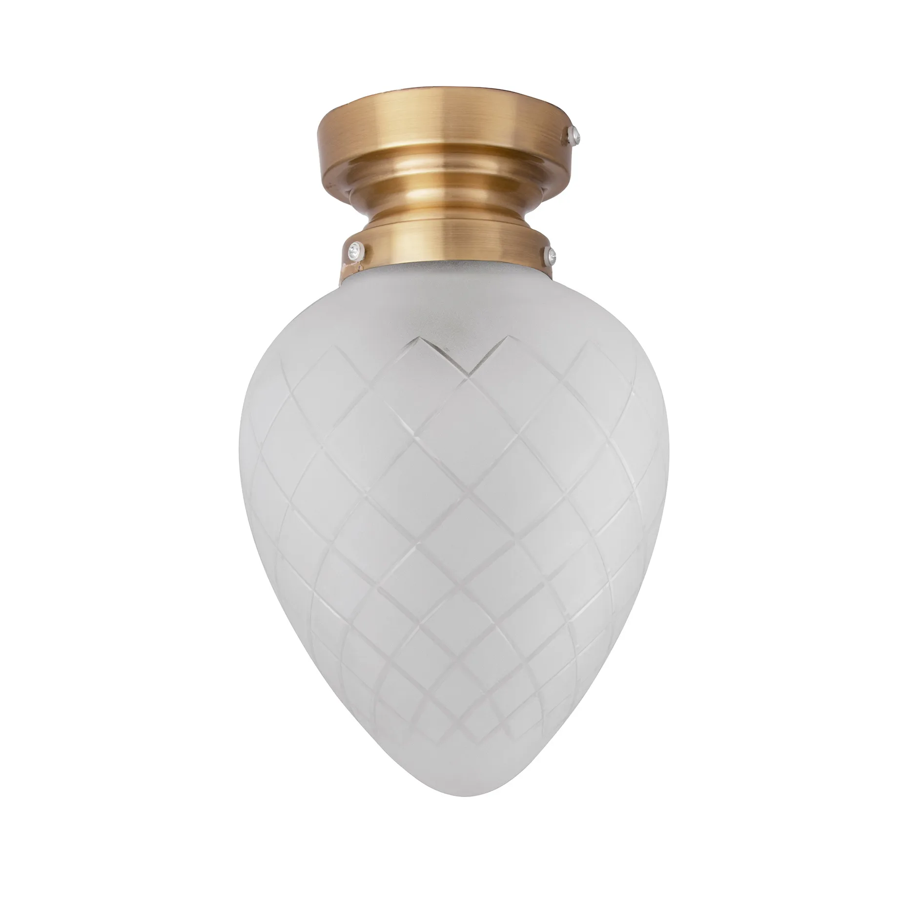Globen Lighting Plafonnier Juni IP44 Blanc poncé