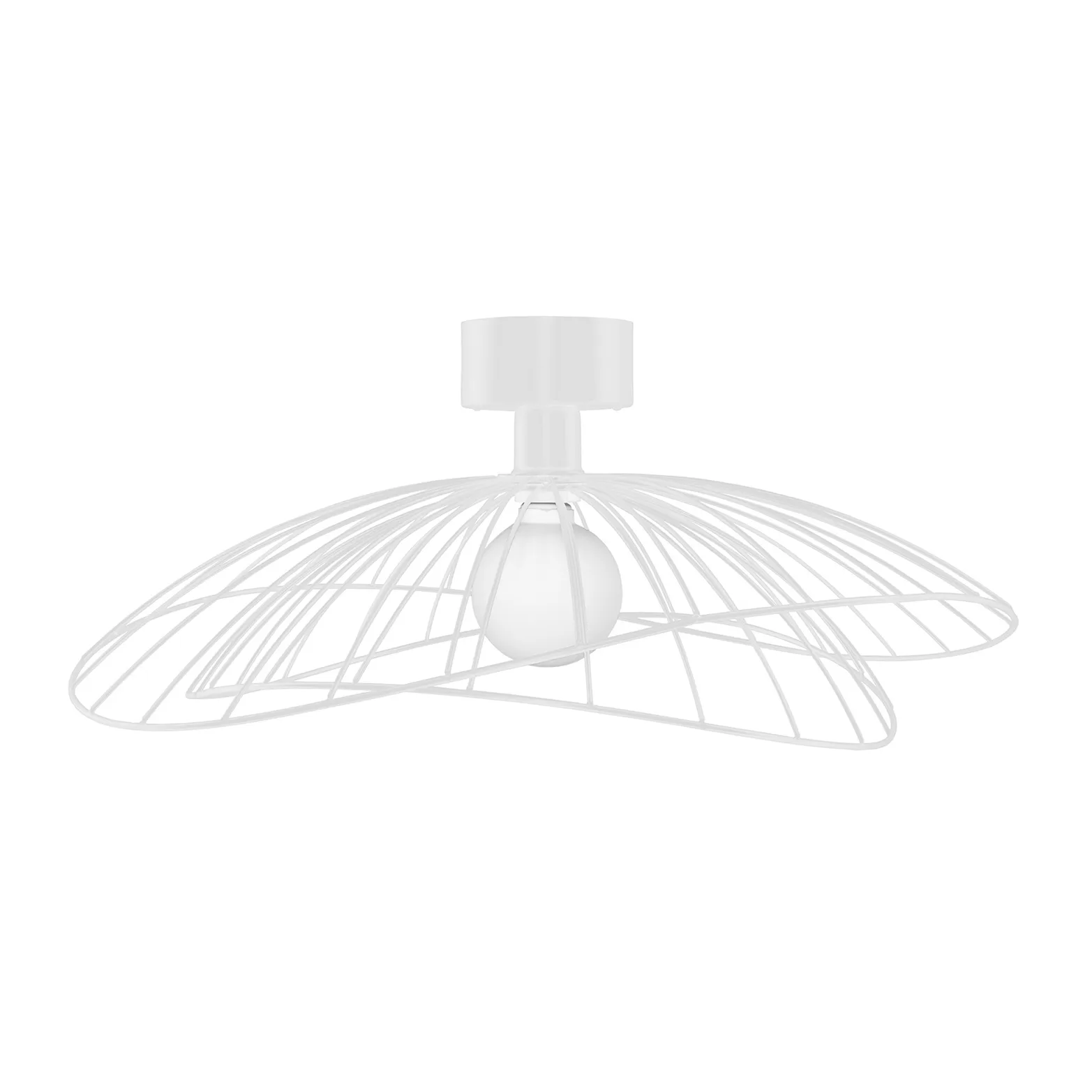 Globen Lighting Plafonnier Ray Blanc