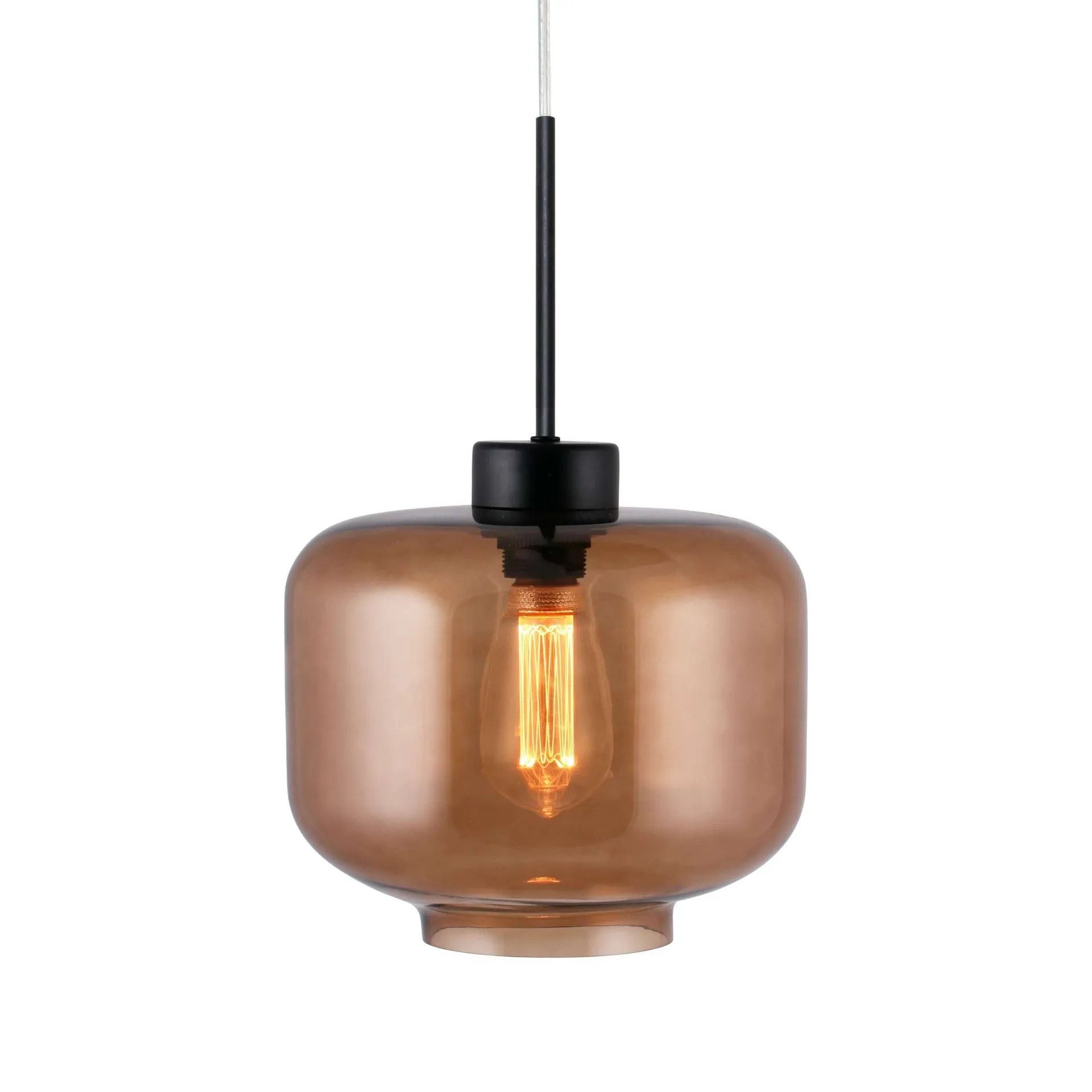 Ritz Pendel Brown - Globen Lighting - Spisestue - Metal