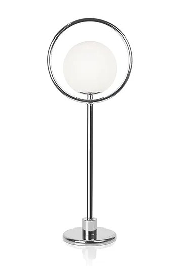 Saint bordslampa, Krom