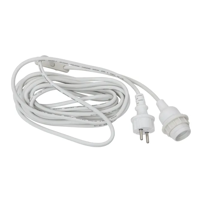 Globen Lighting Suspension pour lampe d'extérieur IP44 Blanc
