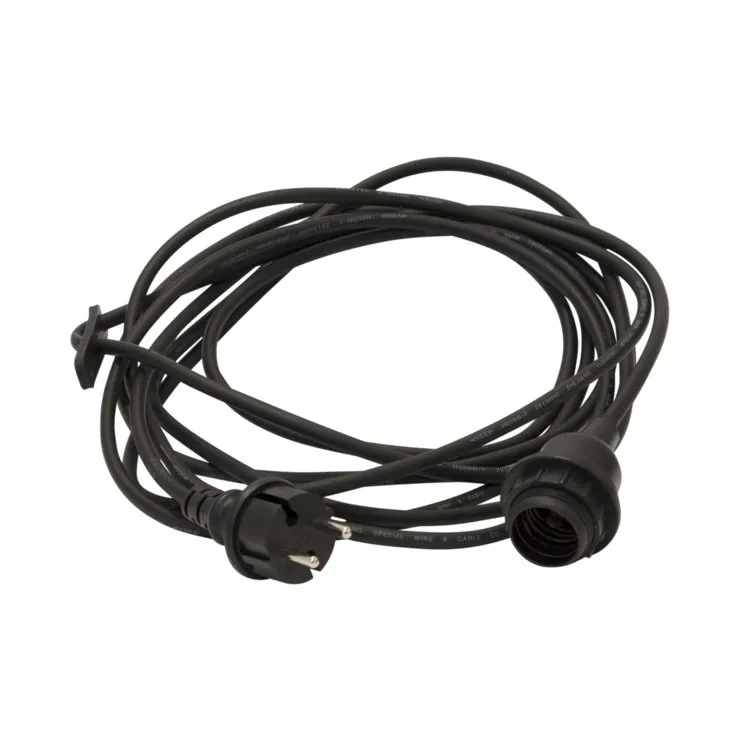 Globen Lighting Suspension pour lampe d'extérieur IP44 Noir