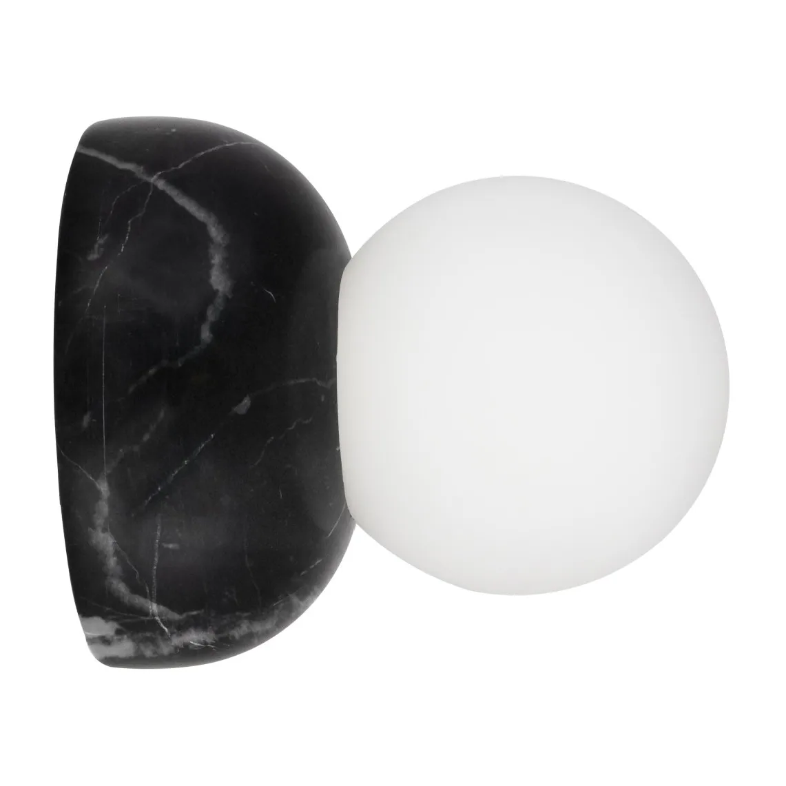 Torrano væglampe 13 cm IP44 sort - Globen Lighting - Stue - Design - Glas - Med én lyskilde