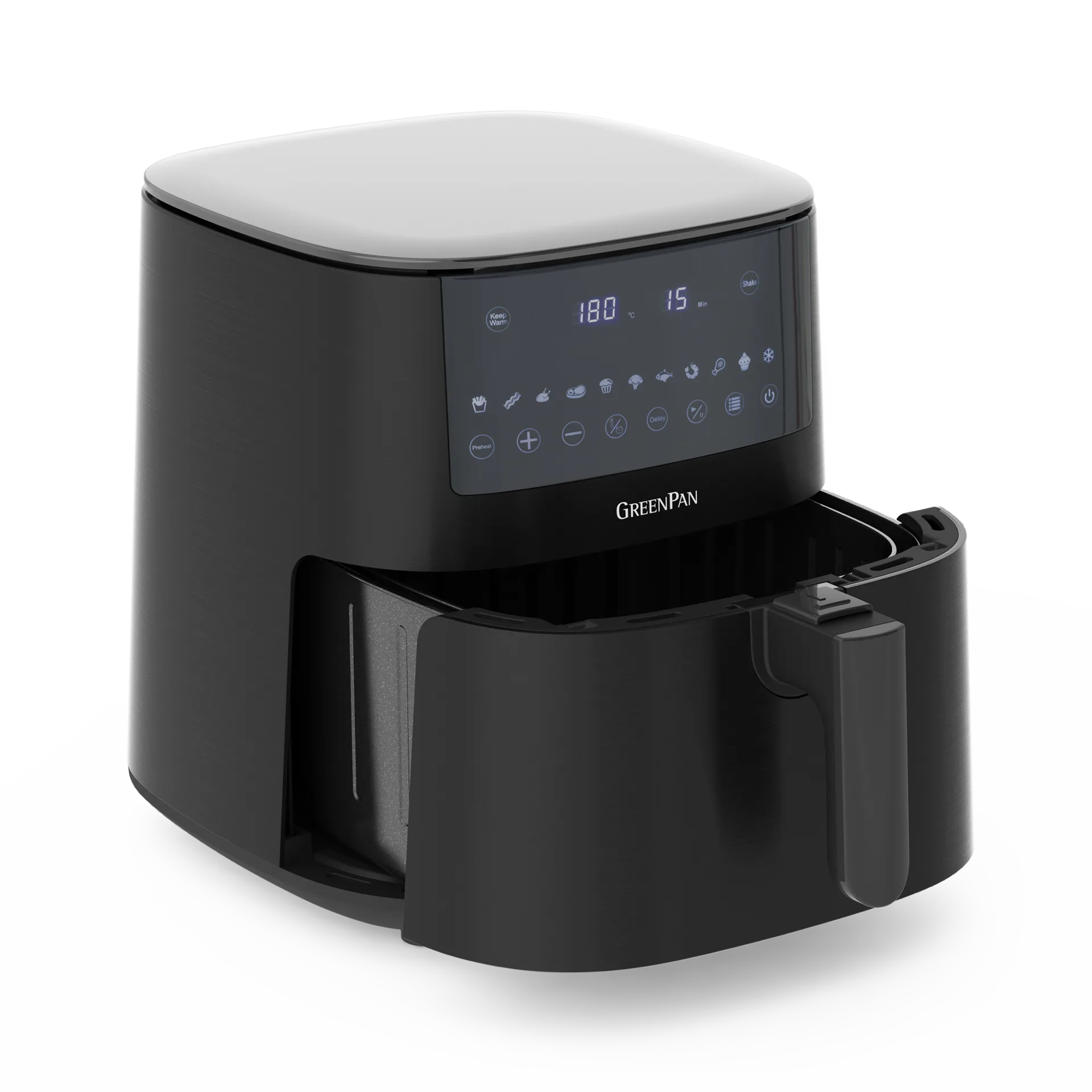 GreenPan GreenPan XL Airfryer 1 kurv 7,2 liter Sort