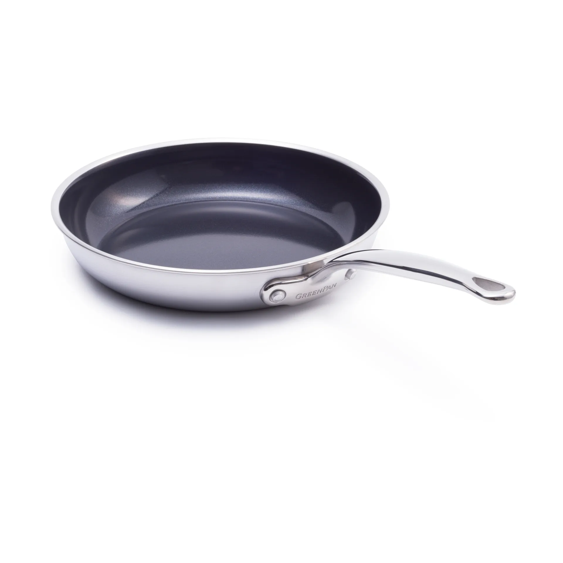GreenPan Premiere Stegepande - 30cm, Non-Stick, Rustfrit Stål