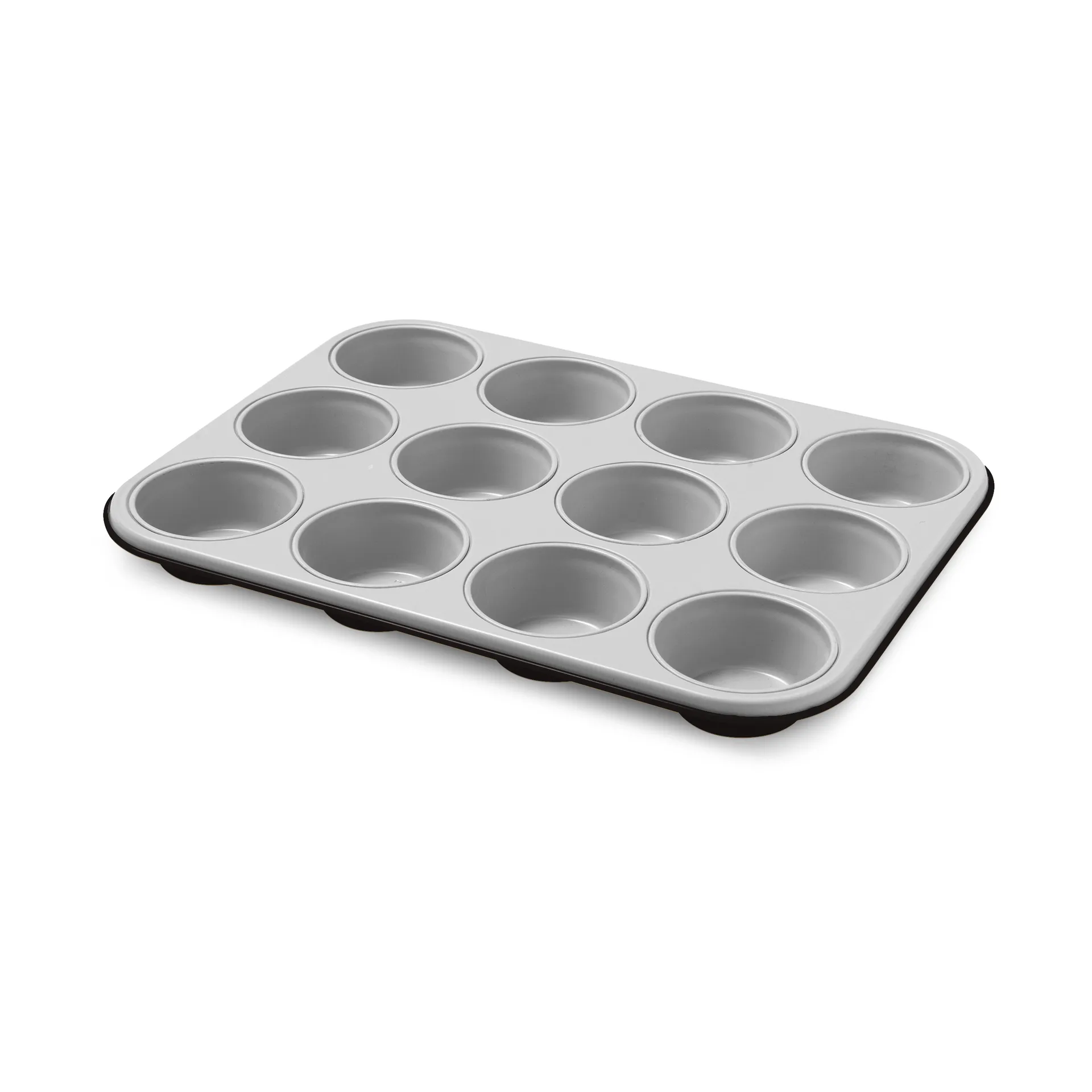 Guardini Silver Eligance muffinsplade Stål, 12 muffins, 27x35 cm