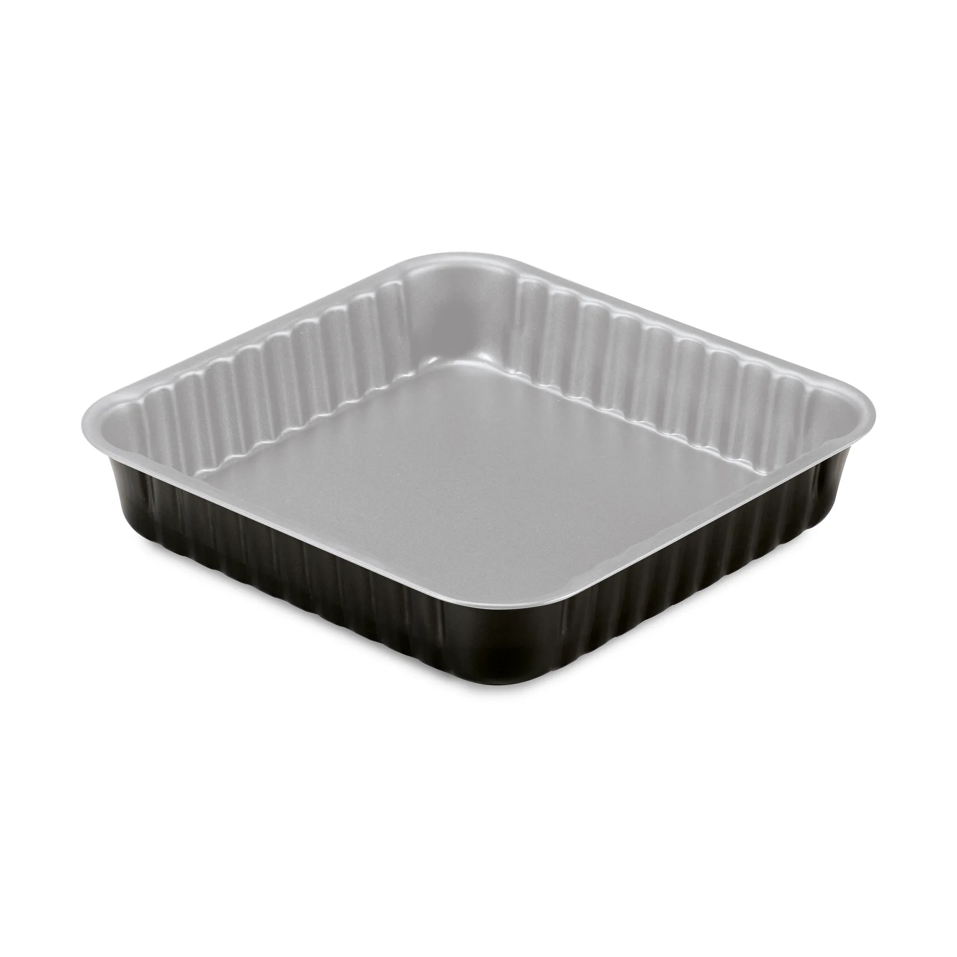 Guardini Silver Eligance ovnfast fad Stål, firkantet, 24x4,5 cm