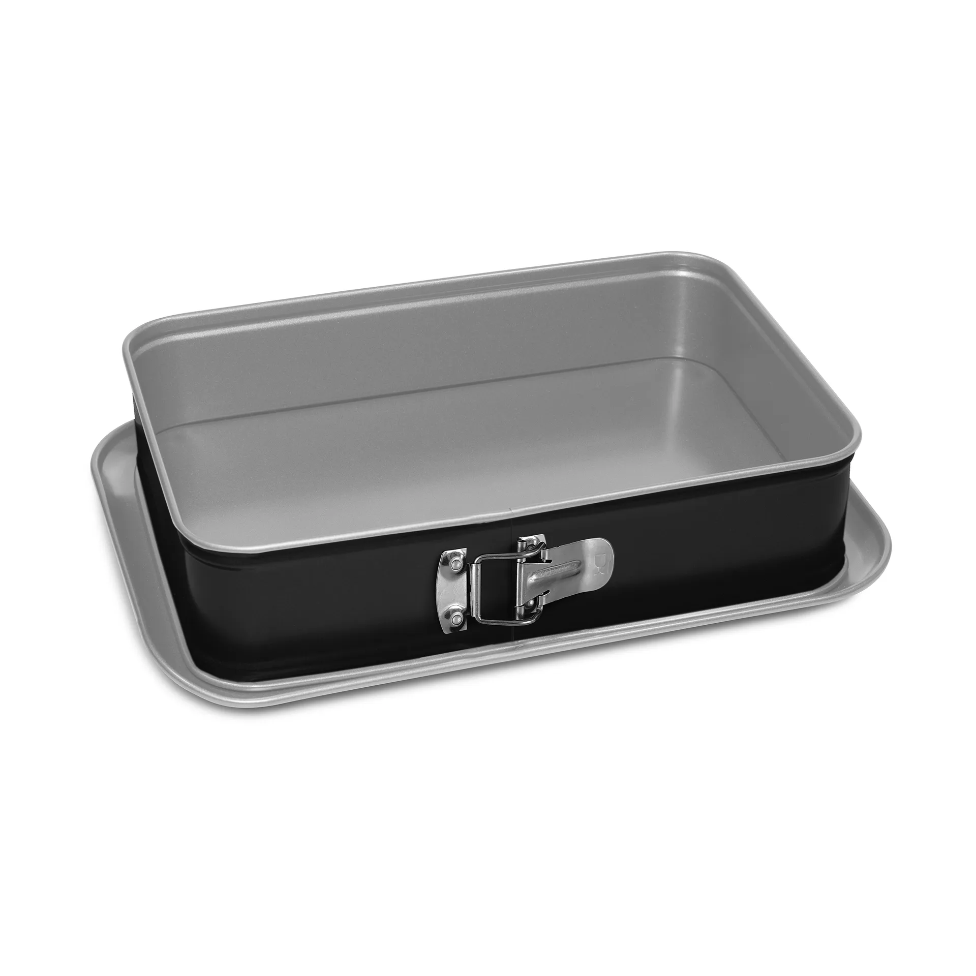 Guardini Silver Eligance springform Stål, rektangulær, 27x19x7 cm