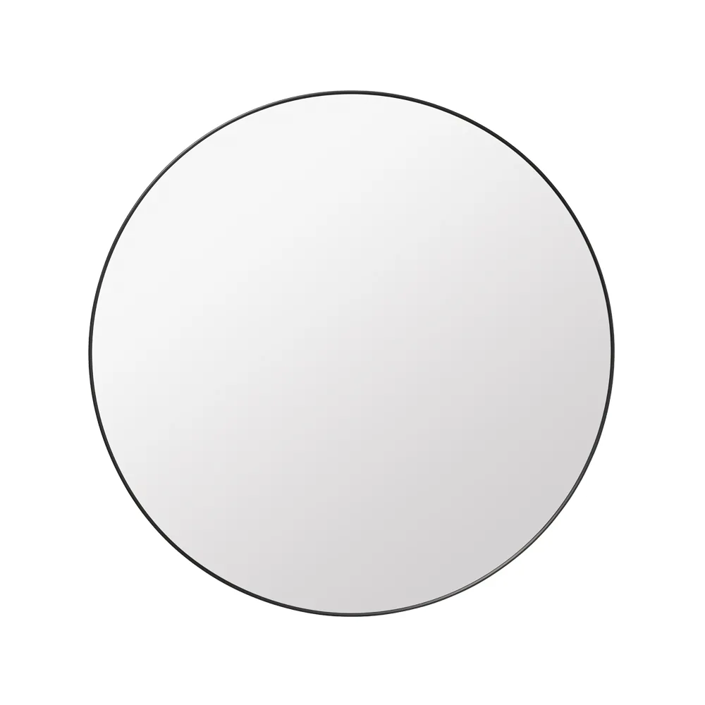 GUBI Miroir Gubi black brass