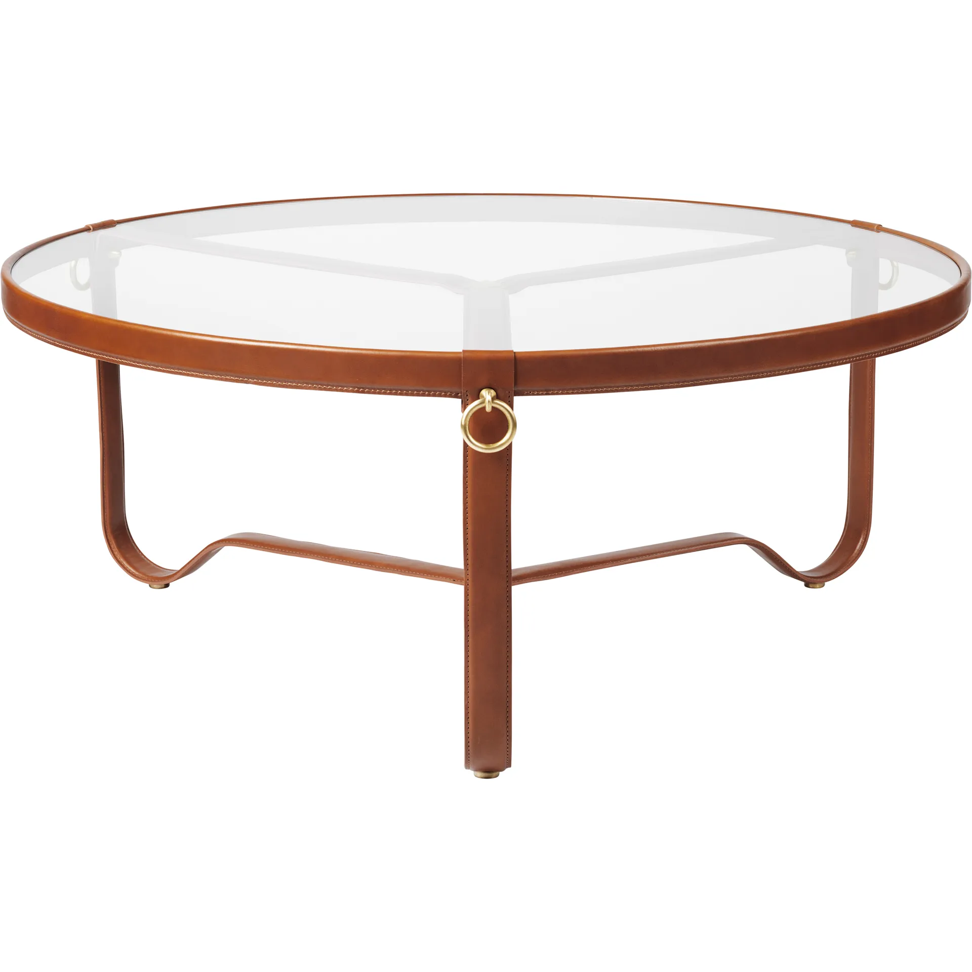 GUBI Table basse Adnet Ø Fauve