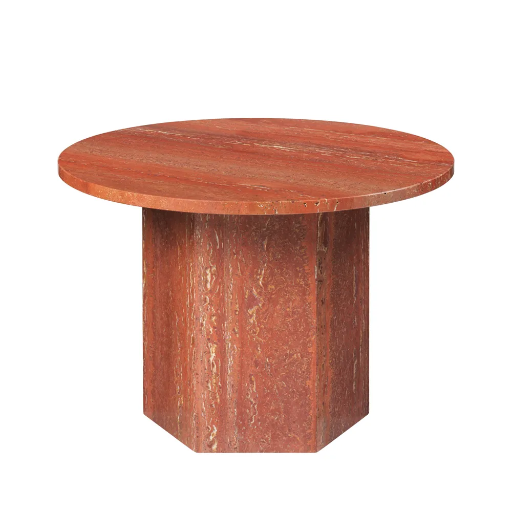GUBI Table basse Epic Red, Ø60