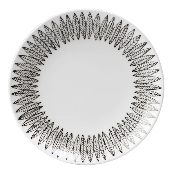 Svart Salix tallrik, Ø 28 cm