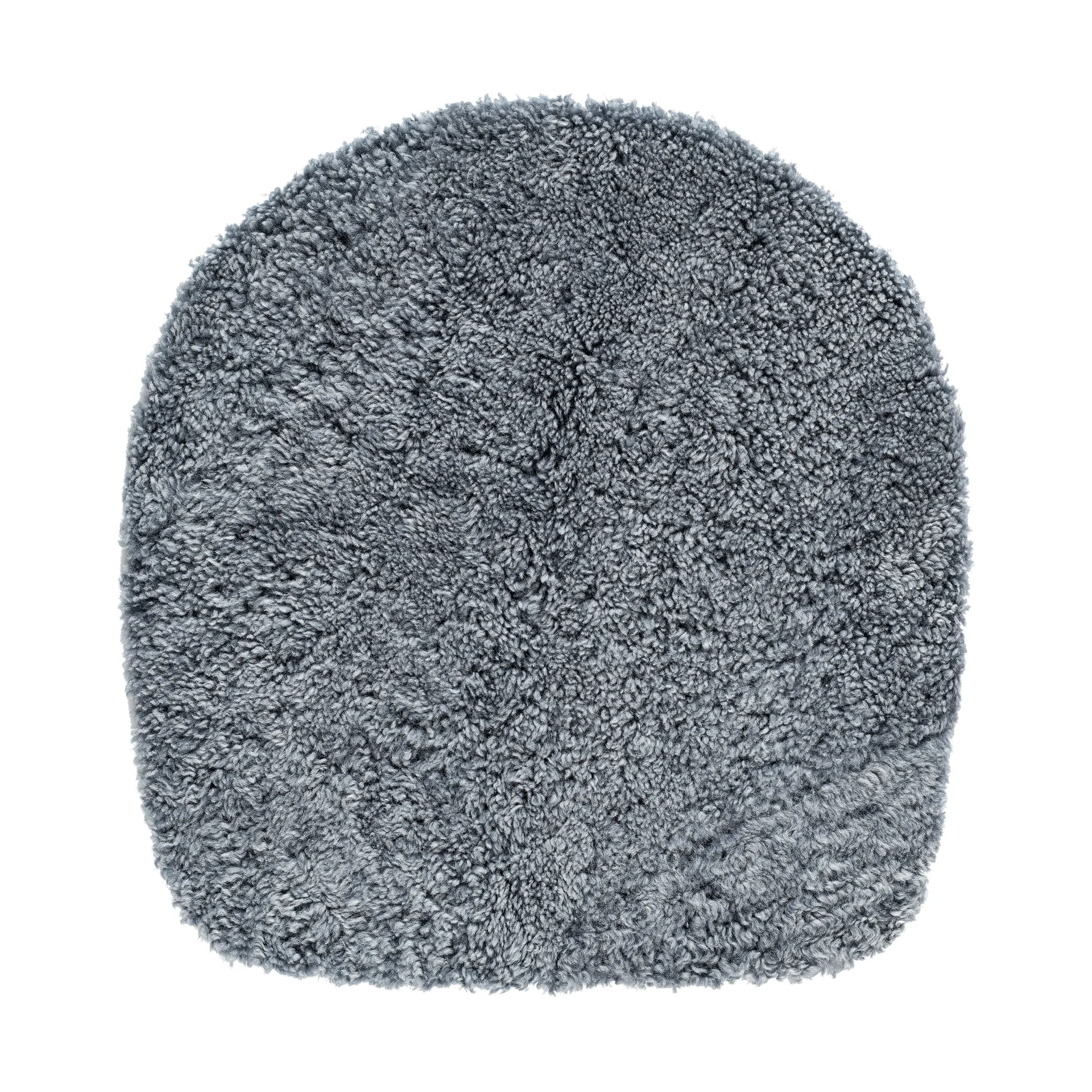 Hans K Coussin en peau de mouton pour chaise Y5 Graphite